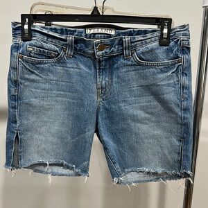 J Brand Blue Jean Shorts Classic Cut-Off Style